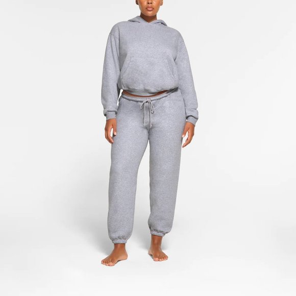 SKIMS CLASSIC COTTON FLEECE CLASSIC HOODIE Sz S - Picture 2 of 3